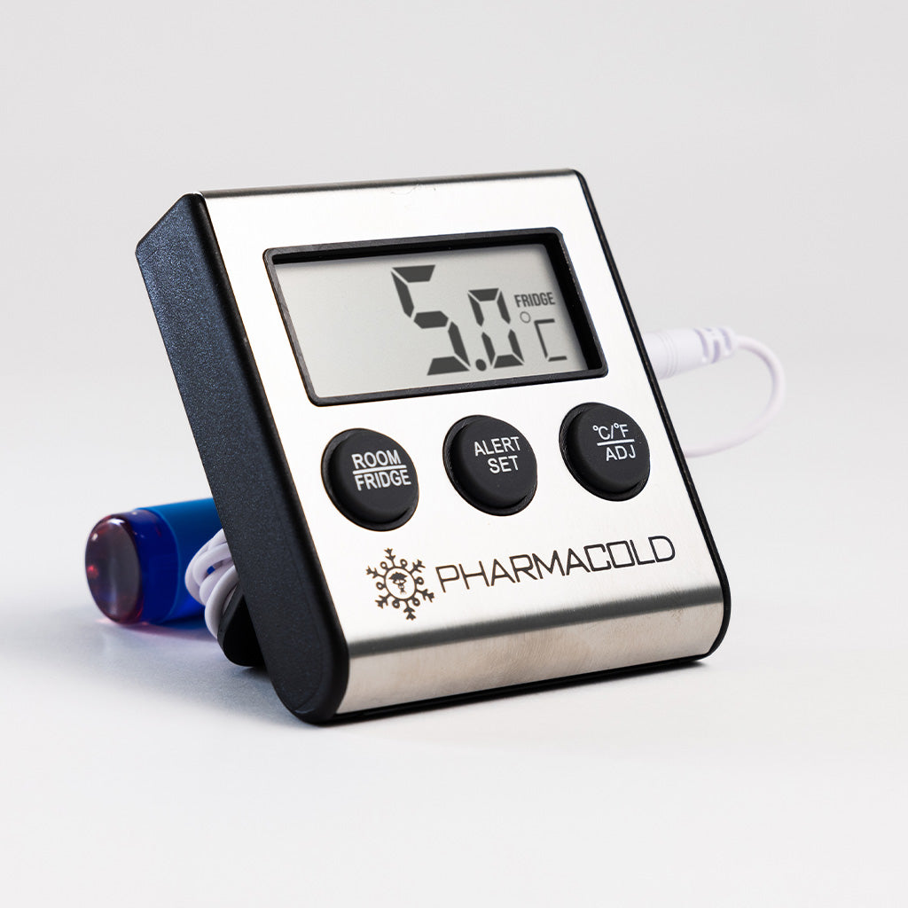 Pharmacold Traceable Glycol Min Max Thermometer with Alarm S